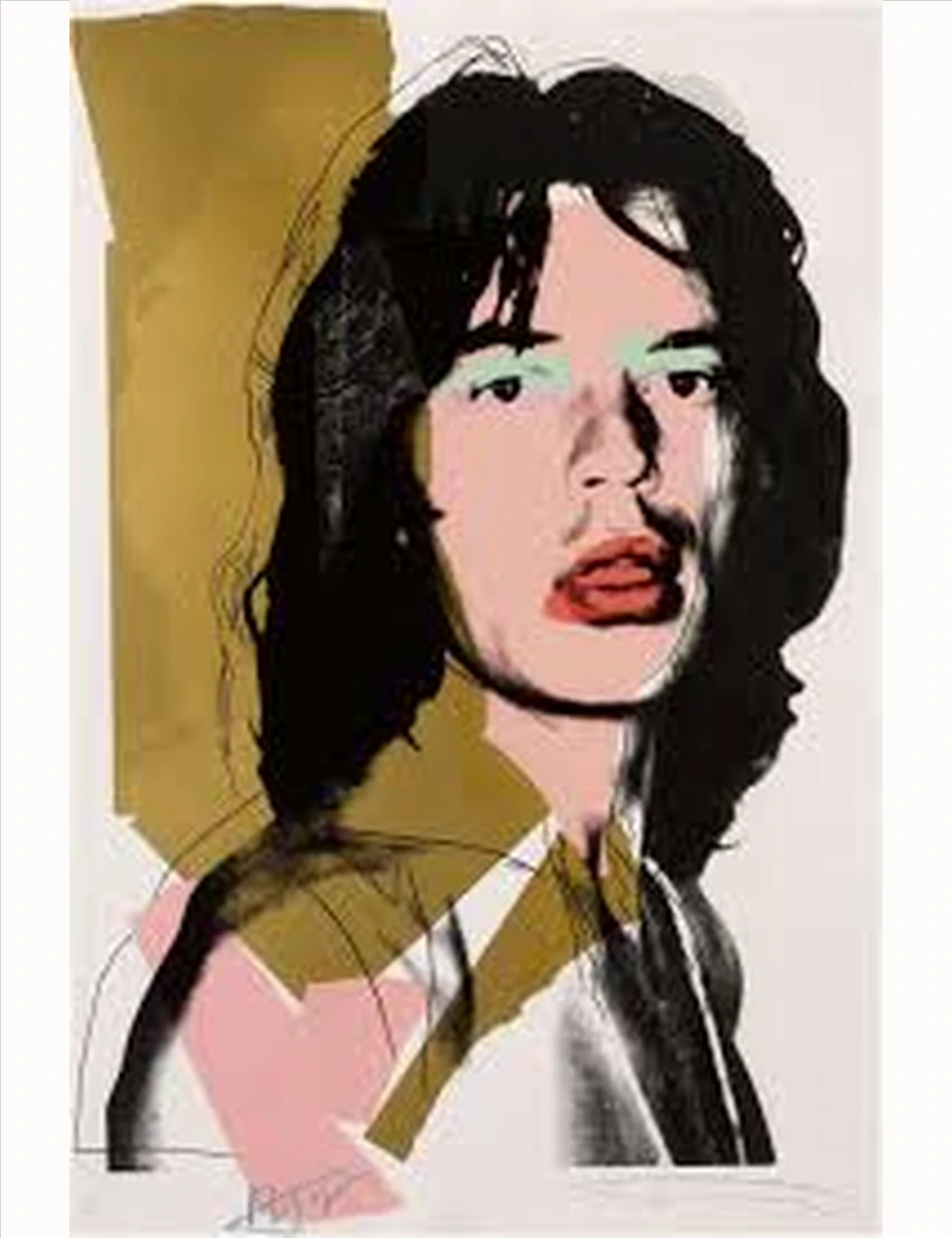 Andy Warhol portrait work as a Disruptor supporting example